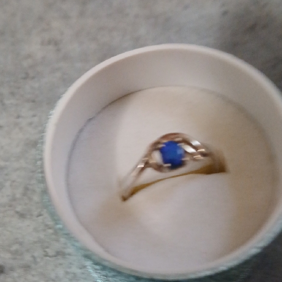 Jewelry - Silver 7 1/4 Opal Ring